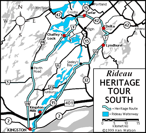 heritage south map