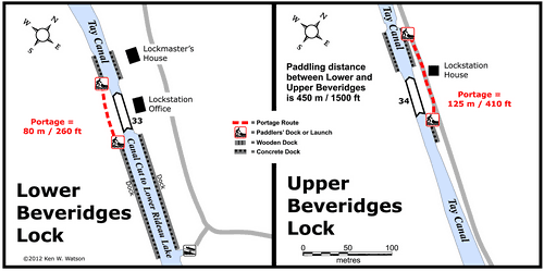 Map of Beveridges Lockstation