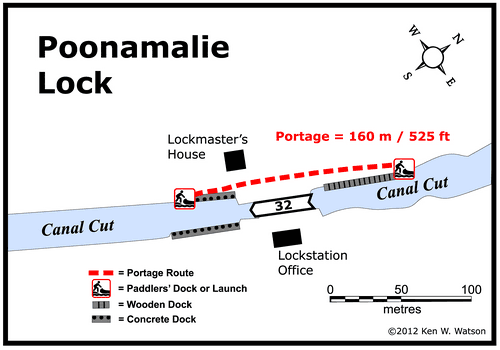 Map of Poonamalie Lockstation