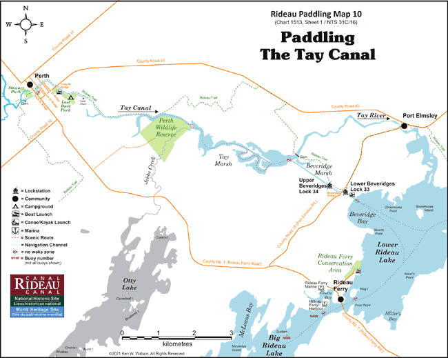 Map 10: The Tay Canal