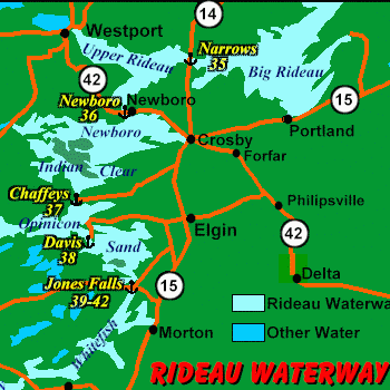 South Central Rideau Map