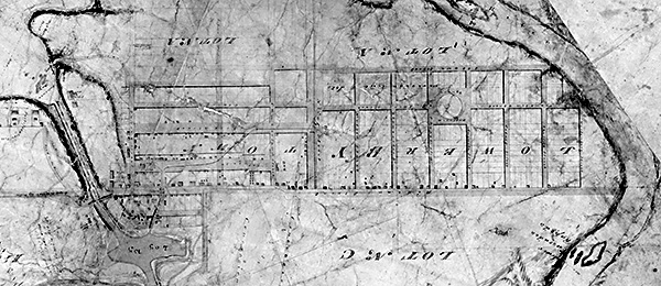 1831 Map of Bytown