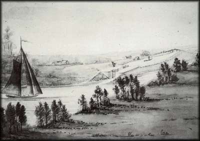 Burritts Rapids, 1840s
