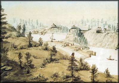 Jones Falls, 1843