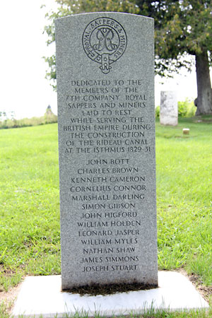 Sappers and Miners Headstone