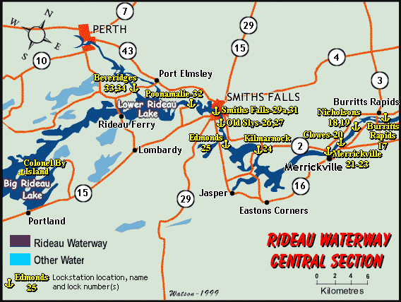 Rideau Central Map