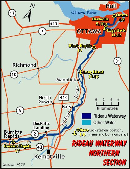 Rideau North Map