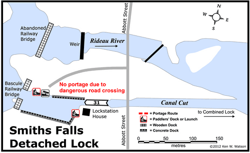 Map Smiths Falls Detached Lockstation