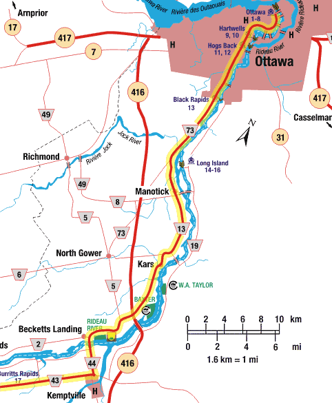 Rideau Heritage Route - Map 5