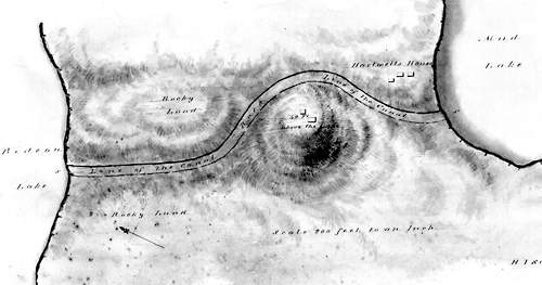 Original Plan for canal cut at Newboro